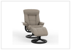 Bergen R Leather Recliner Chair | Foot Stool | Fjords - Jennihome