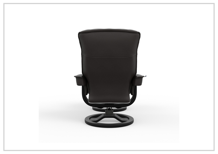 Bergen R Leather Recliner Chair | Foot Stool | Fjords - Jennihome