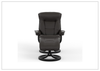 Bergen R Leather Recliner Chair | Foot Stool | Fjords - Jennihome