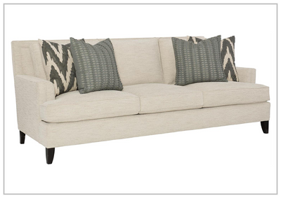 Bernhardt Addison Fabric Sofa in Cream