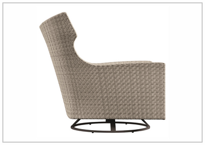 Bernhardt Exteriors Captiva 33'' Wicker Swivel Outdoor Patio Chair