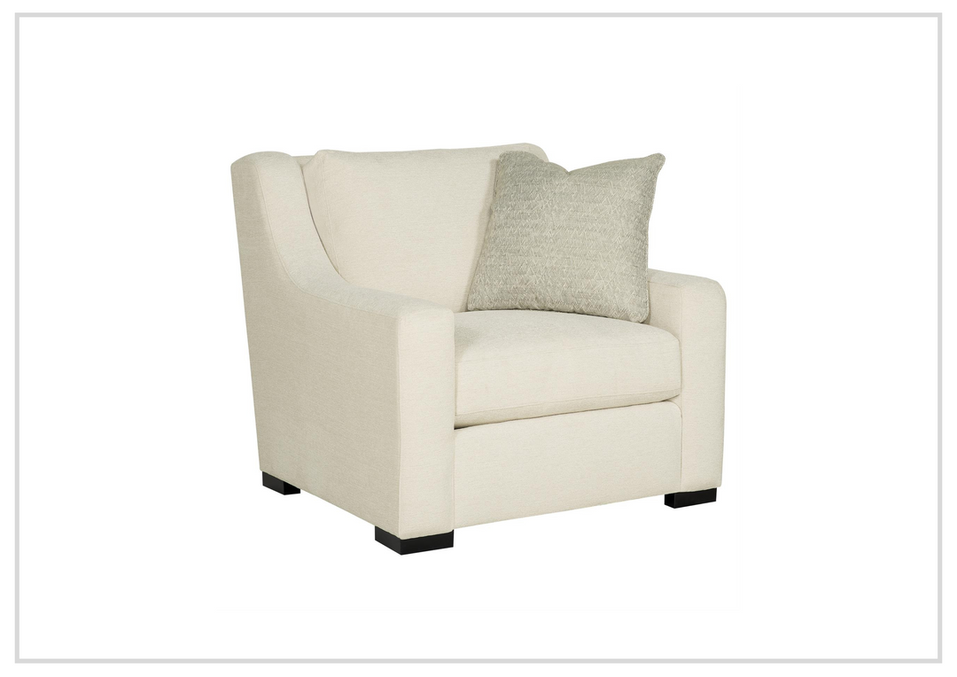 Bernhardt Germain 39" Fabric Chair in Cream-jennihome