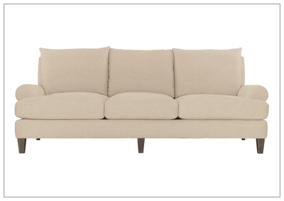 Bernhardt Isabella Fabric Sofa with Plush Feather Down Cushions