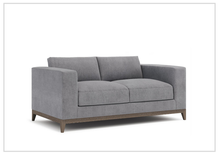 Bernhardt Noel 72.5" Fabric Loveseat in Gray