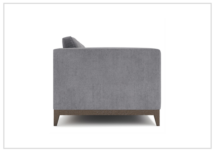 Bernhardt Noel 72.5" Fabric Loveseat in Gray