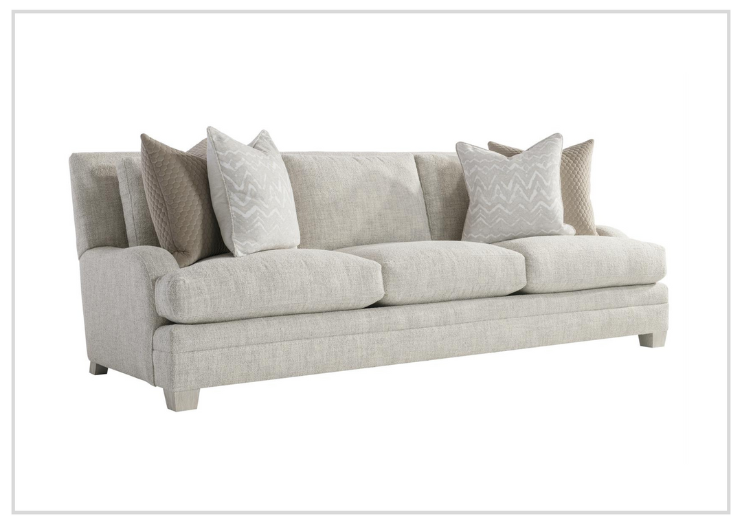 Bernhardt Rollins 3-Seater Fabric Sofa in Gray