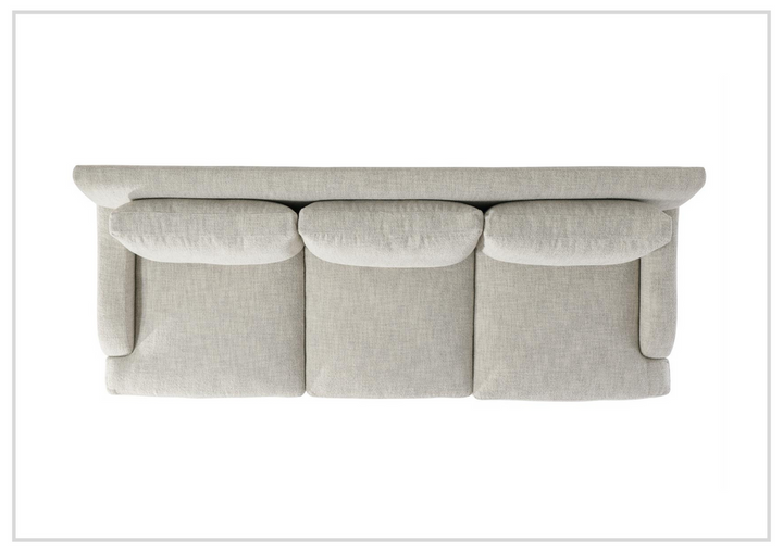 Bernhardt Rollins 3-Seater Fabric Sofa in Gray