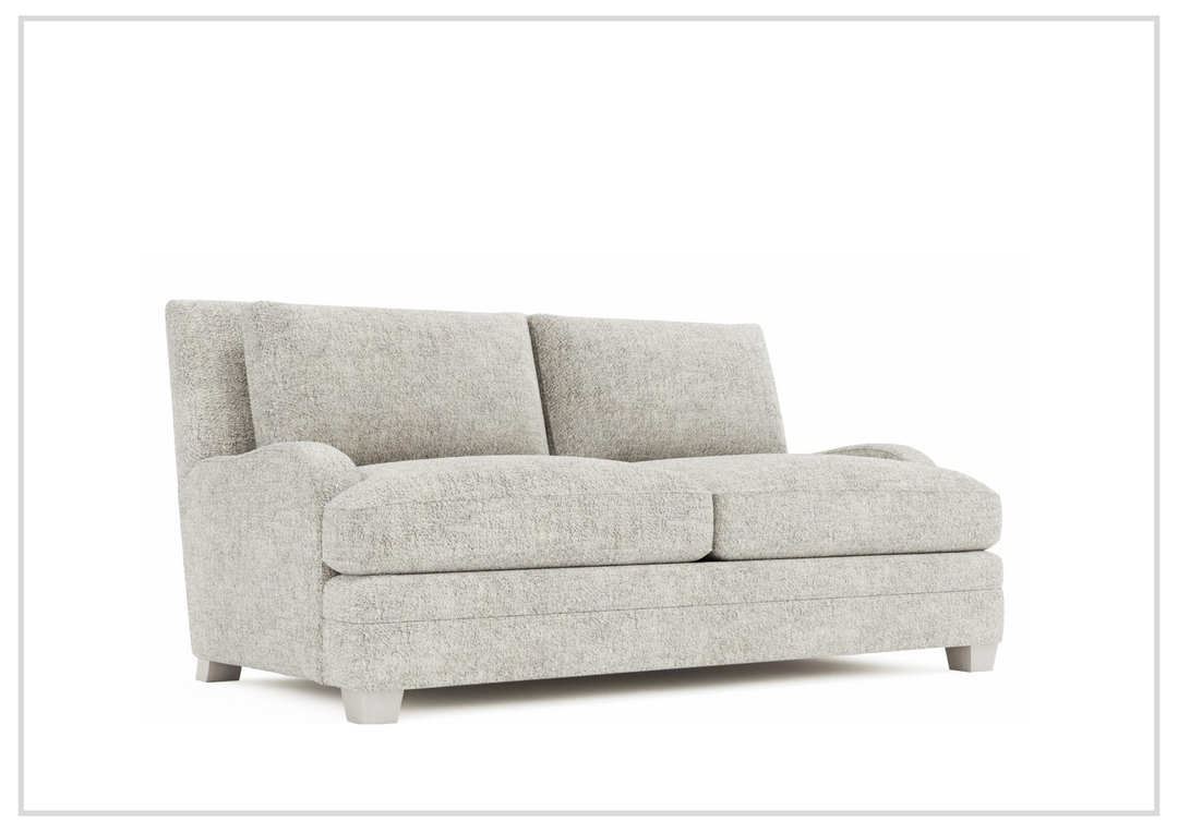 Bernhardt Rollins 68" Fabric Loveseat in Gray