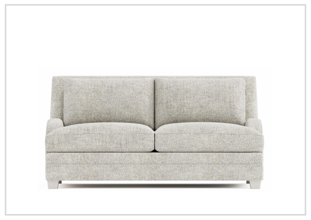 Bernhardt Rollins 68" Fabric Loveseat in Gray