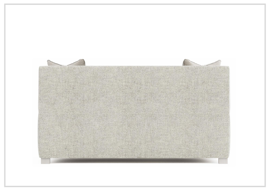 Bernhardt Rollins 68" Fabric Loveseat in Gray