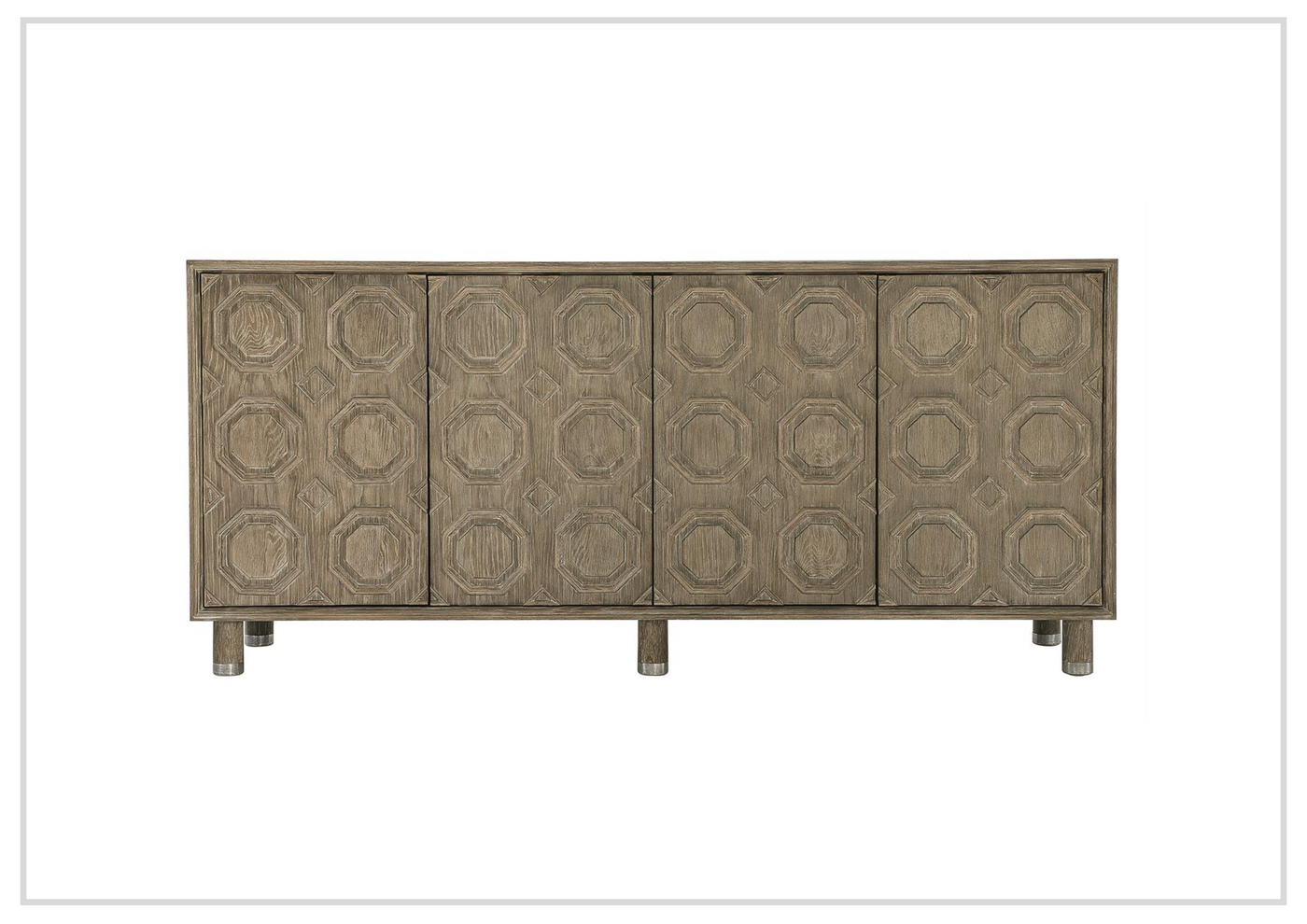 Bernhardt Alhambra 4-Doors Wooden Entertainment Credenza- Jennihome.com