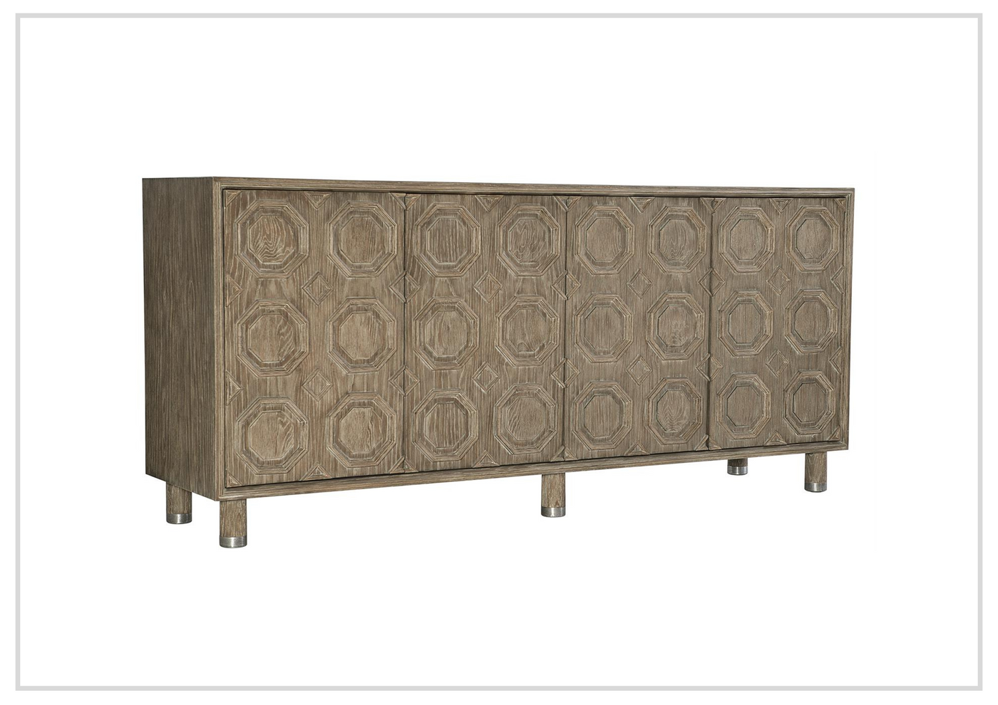 Bernhardt Alhambra 4-Doors Wooden Entertainment Credenza- Jennihome.com