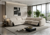 Avignon Fabric Motion Sectional Sofa | Power Headrest | Bernhardt