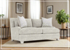 Bernhardt Rollins 68" Fabric Loveseat in Gray-Jennihome