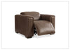 Billings Leather Power Recliner Chair | Padded Track Arms | Power Footrest | Bernhardt-Jennihome