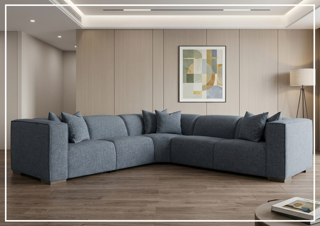 Bliss Fabric Power Motion Sectional | Accent Pillows | Bernhardt-Jennihome