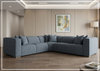 Bliss Fabric Power Motion Sectional | Accent Pillows | Bernhardt-Jennihome