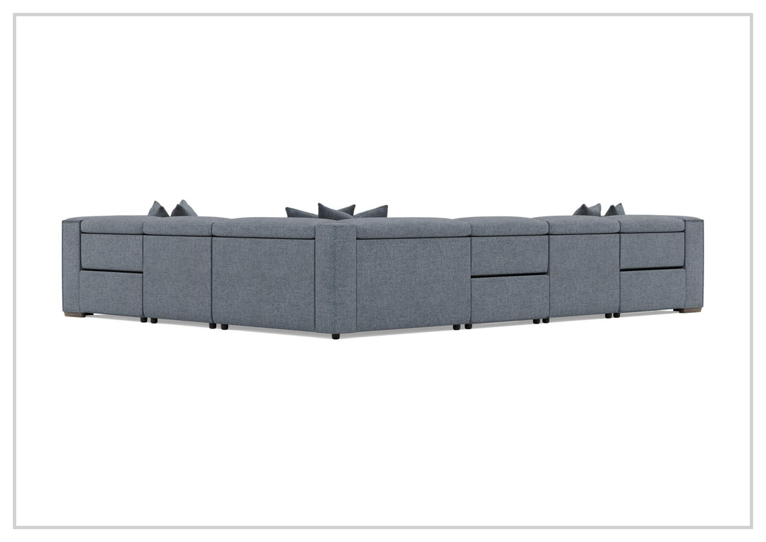 Bliss Fabric Power Motion Sectional | Accent Pillows | Bernhardt-Jennihome