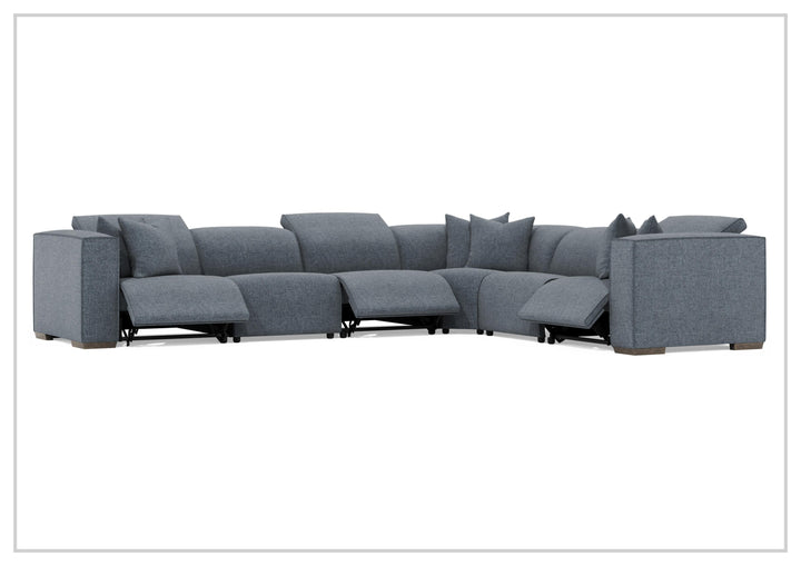 Bliss Fabric Power Motion Sectional | Accent Pillows | Bernhardt-Jennihome