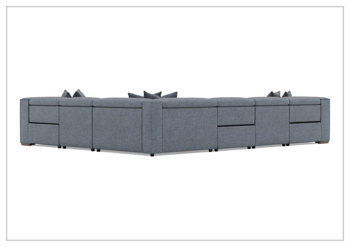 Bliss Fabric Power Motion Sectional | Accent Pillows | Bernhardt-Jennihome