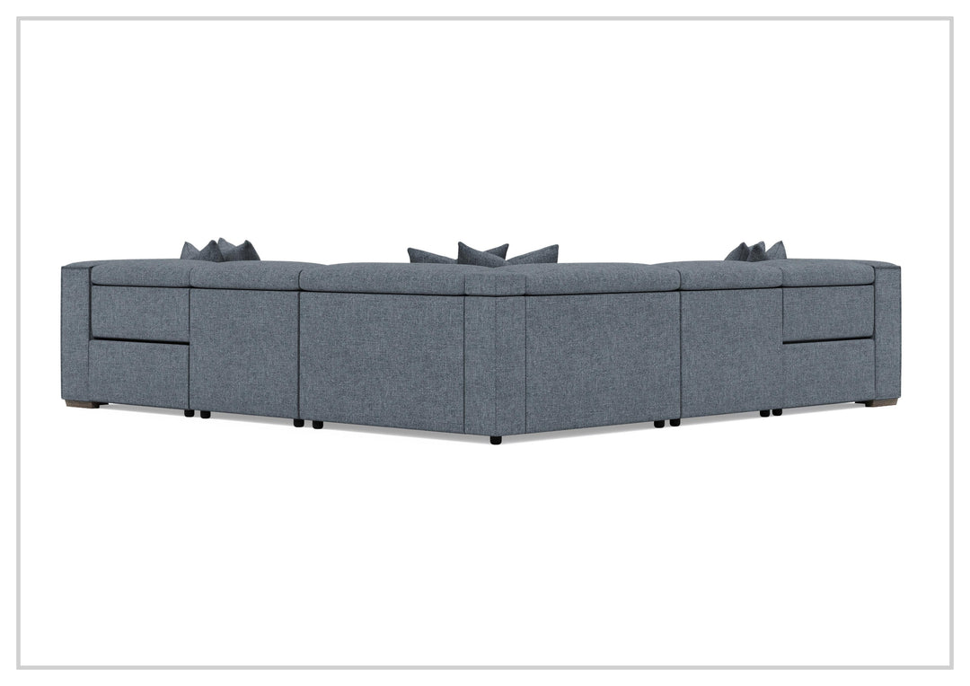 Bliss Fabric Power Motion Sectional | Accent Pillows | Bernhardt-Jennihome