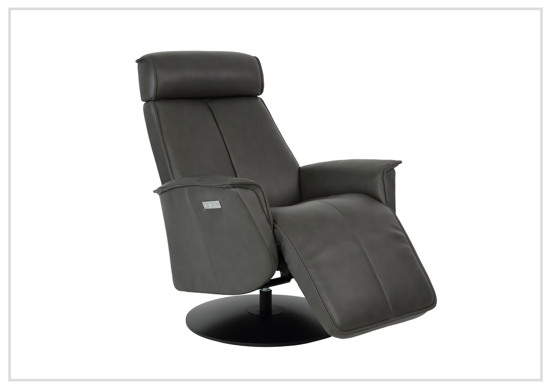 Bo Leather Power Recliner Chair | Swivel Glider Base | Fjords