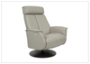 Bo Leather Power Recliner Chair | Swivel Glider Base | Fjords