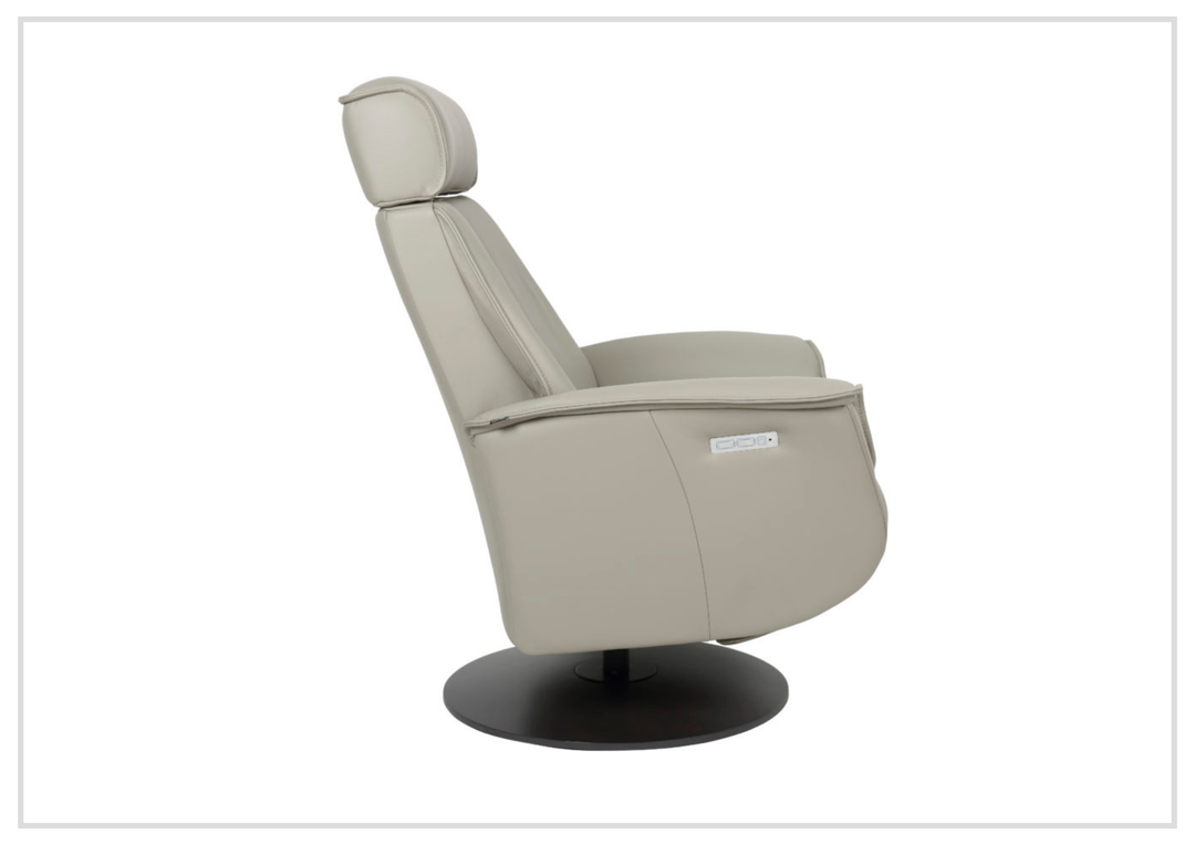 Bo Leather Power Recliner Chair | Swivel Glider Base | Fjords