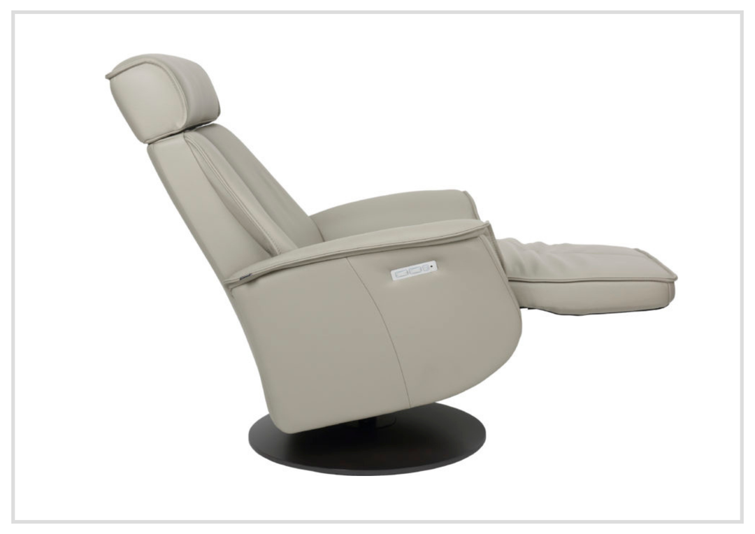 Bo Leather Power Recliner Chair | Swivel Glider Base | Fjords