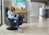 Bo Leather Power Recliner Chair | Swivel Glider Base | Fjords