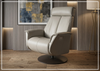 Bo Leather Power Recliner Chair | Swivel Glider Base | Fjords