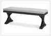 Gio Italia Borgata Outdoor Bench with Cushion Set