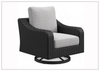 Gio Italia Borgata Outdoor Nuvella fabric Swivel Lounge Chair