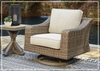 Gio Italia Borgata Outdoor Nuvella fabric Swivel Lounge Chair