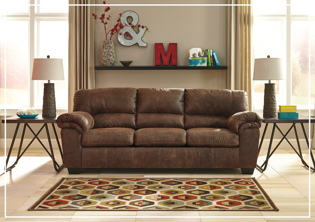 Gio Italia Bradford 3 Seater Faux Leather Sofa in two colors