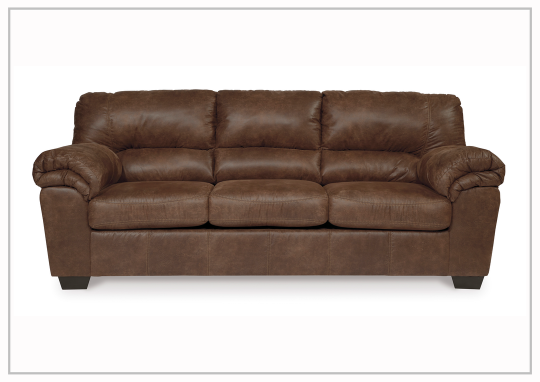 Gio Italia Bradford 3 Seater Faux Leather Sofa in two colors