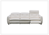 Bravello Sofa | White Leather | Double Power Reclining | Klaussner