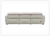 Bravello Sofa | White Leather | Double Power Reclining | Klaussner