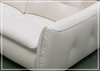 Bravello Sofa | White Leather | Double Power Reclining | Klaussner