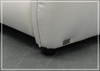 Bravello Sofa | White Leather | Double Power Reclining | Klaussner