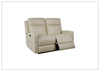 Brento Leather Match Power Reclining Loveseat | USB Charging | Klaussner