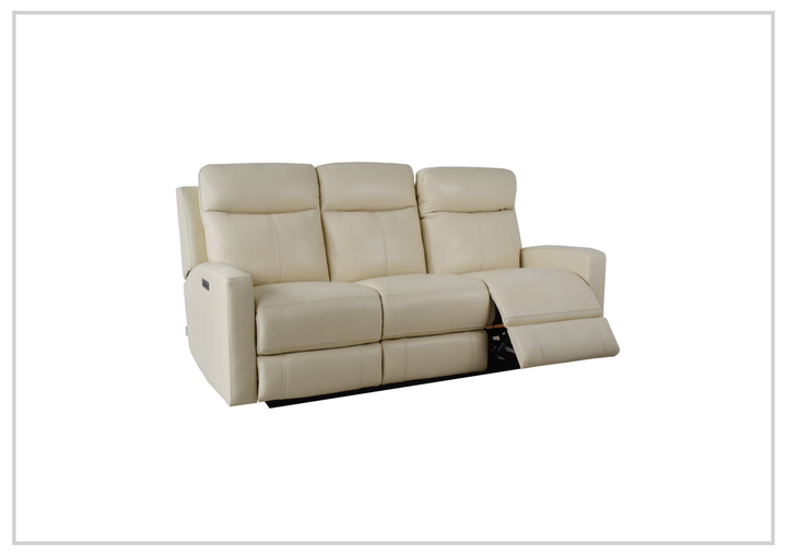 Brento Leather Match Power Reclining Sofa | USB Charging | Klaussner