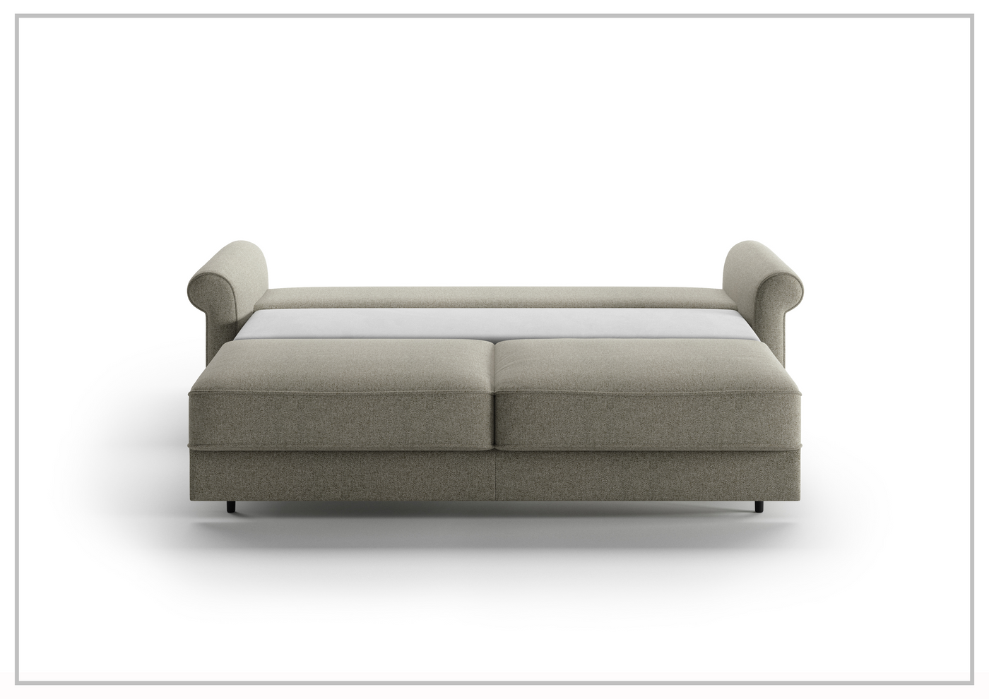 Luonto Casey Fabric King Sofa Sleeper with Hybrid Function