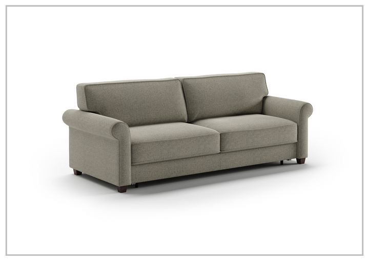 Luonto Casey Fabric King Sofa Sleeper with Hybrid Function