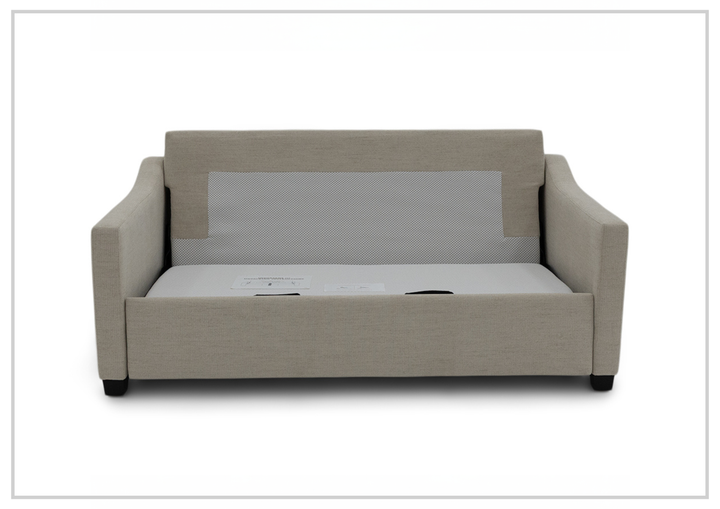 Klaussner Calloway Fabric Sleeper Sofa with Premium High-Resiliency Foam Support-Jennihome