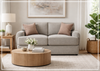 Cameron Fabric Loveseat | Oversized Roll Arms | Bernhardt - Jennihome