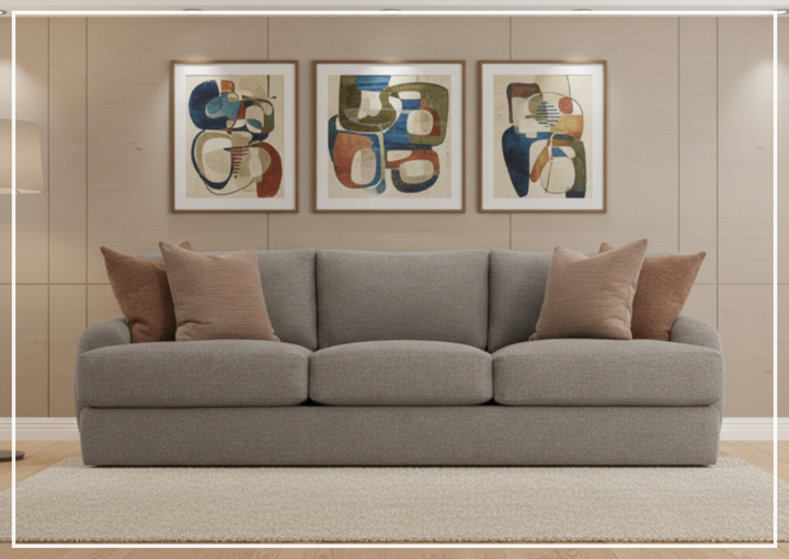 Cameron Fabric Sofa | Oversized Roll Arms | Bernhardt
