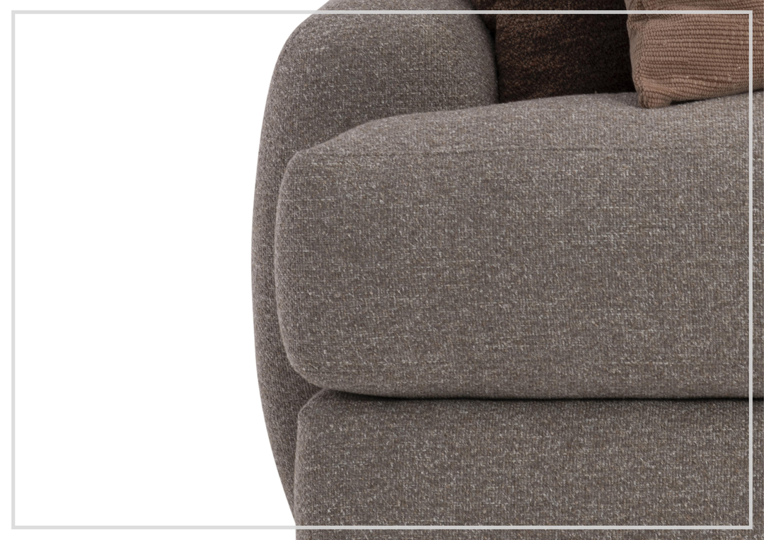 Cameron Fabric Sofa | Oversized Roll Arms | Bernhardt