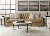 Candace Leather Sofa | Track Arms | Nailhead Trim | Bernhardt-Jennihome