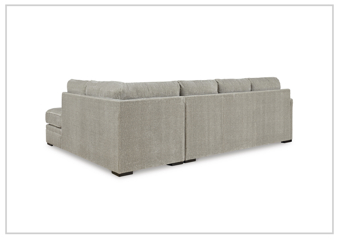 Gio Italia Cenita U Shaped 2-Piece Fabric Sectional Sofa With Chaise-Jennihome